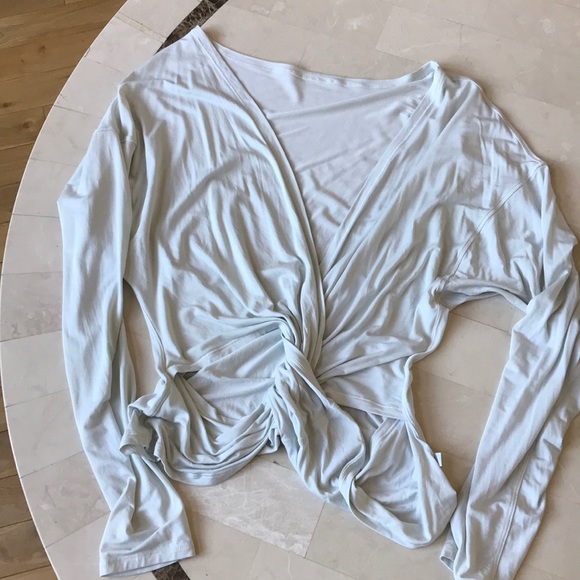 NWOT Full Of Grace Long Sleeve Ocean Mist - Picture 5 of 7